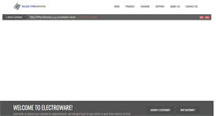 Desktop Screenshot of electroware.net